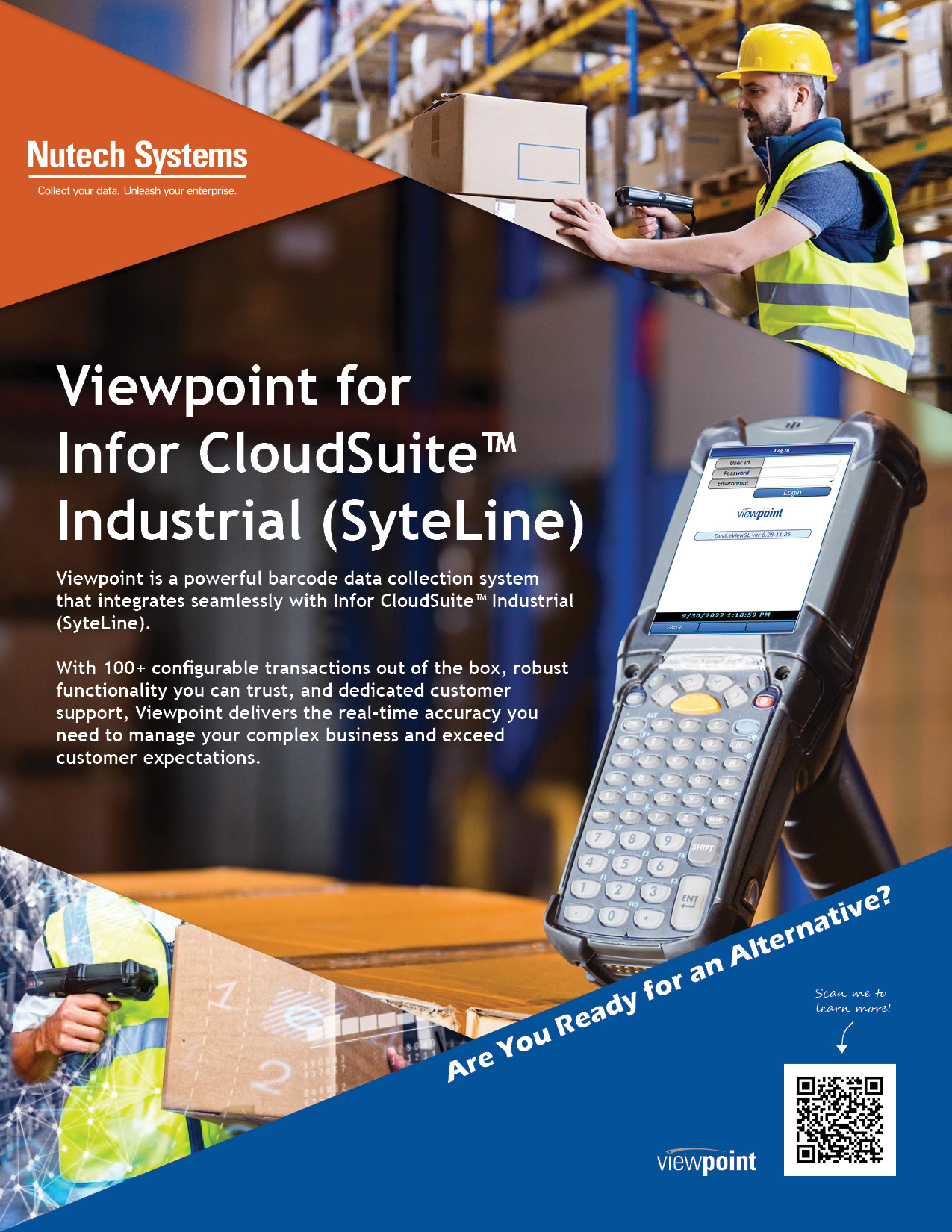 Viewpoint for SyteLine Brochure – Cover Page